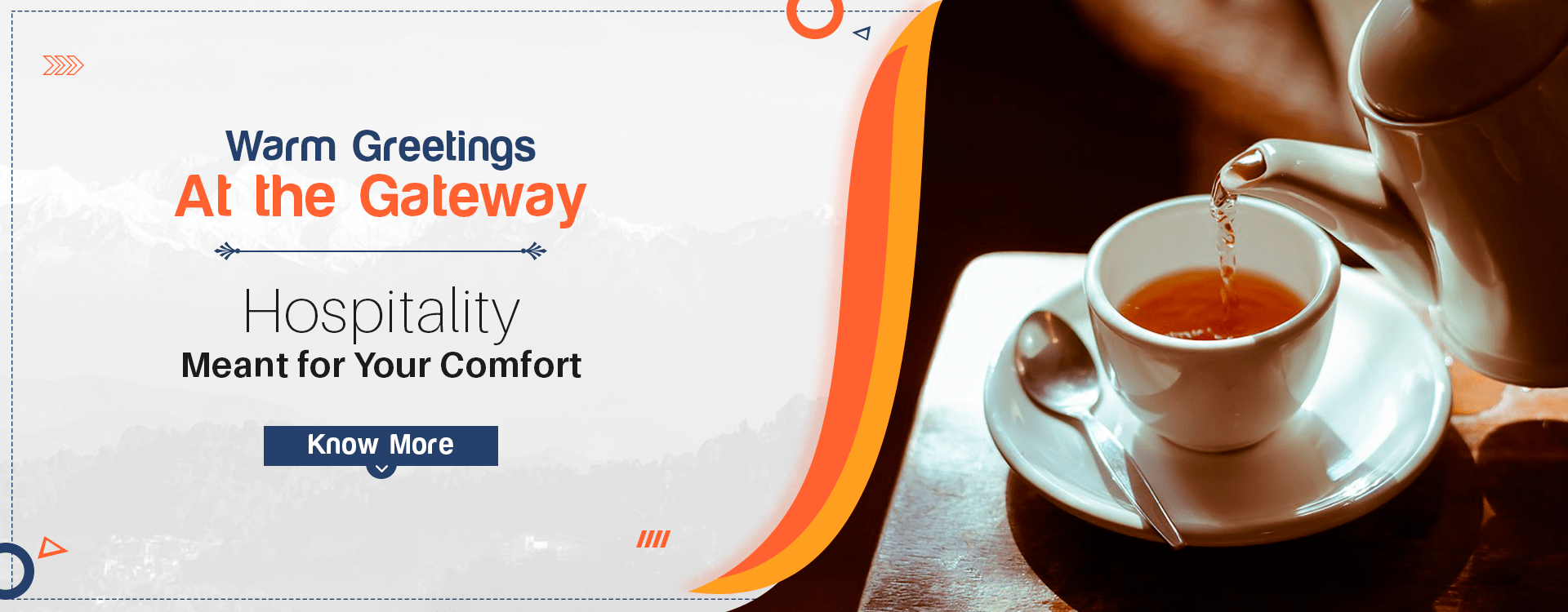 Warm Greetings at the gateway